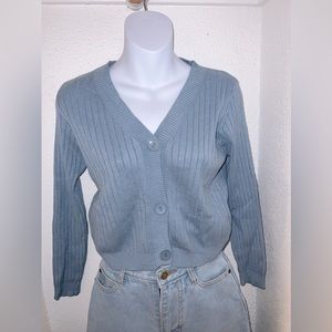 Blu button sweater